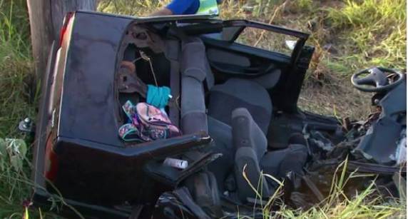 Veículo com placas de Itapema se envolve em acidente no Paraná